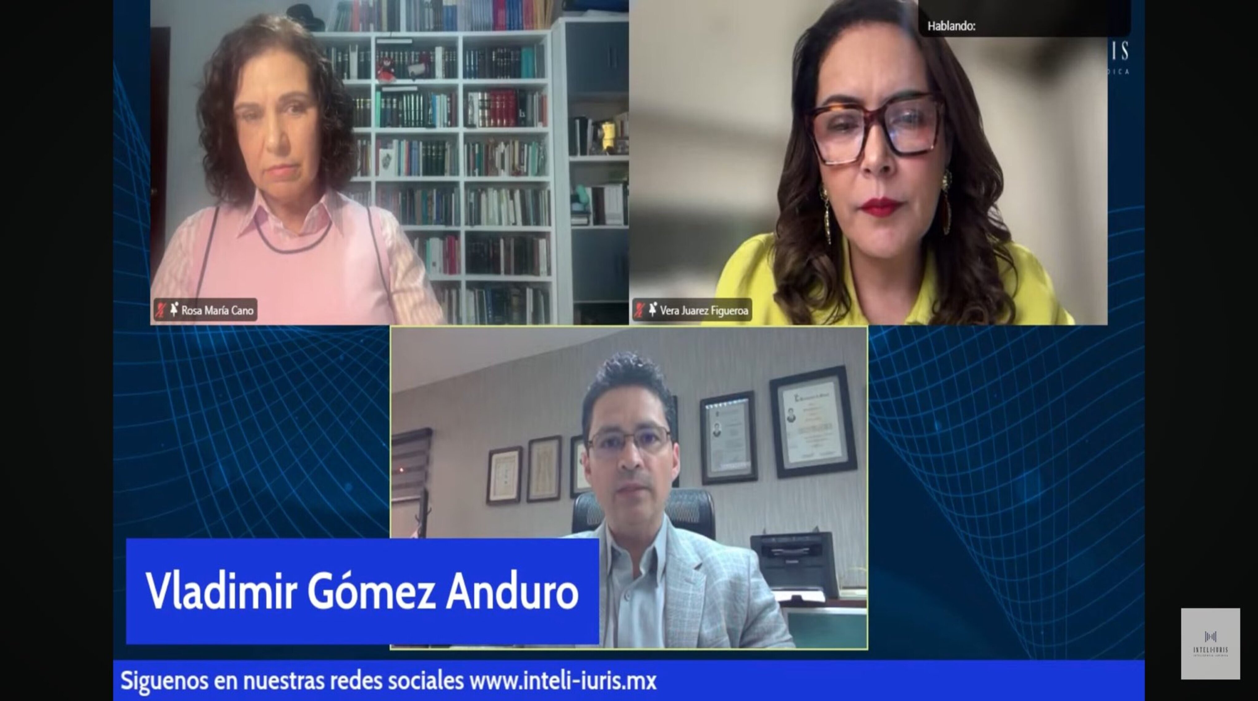 El Magistrado Presidente Dr. Vladimir Gómez Anduro participó como panelista en el webinario “Centralización electoral: ¿Ahorro o riesgo democrático?”