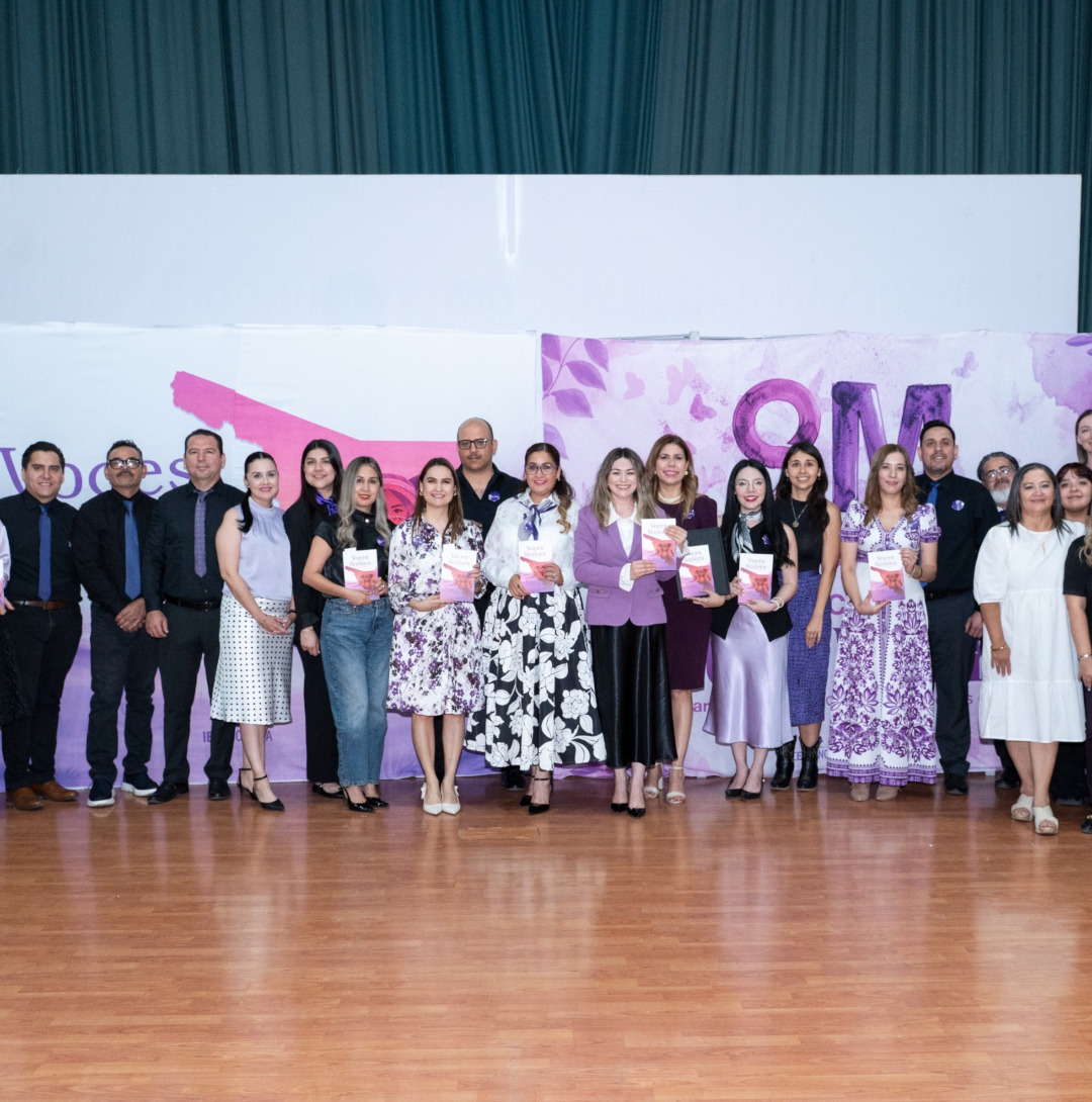 Reconocimiento al trabajo conjunto en “Voces de Sonora”
