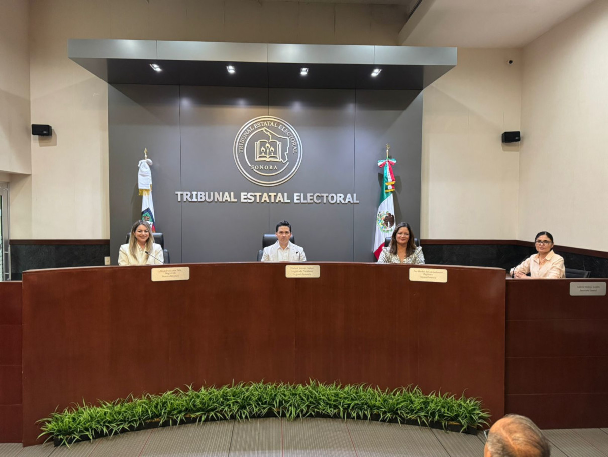 El Tribunal Estatal Electoral de Sonora resuelve juicio de la
ciudadanía en relación con el derecho de desafiliación