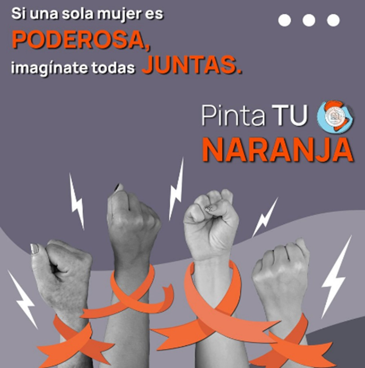 #PintaTuMundoNaranja 30-11-2023 